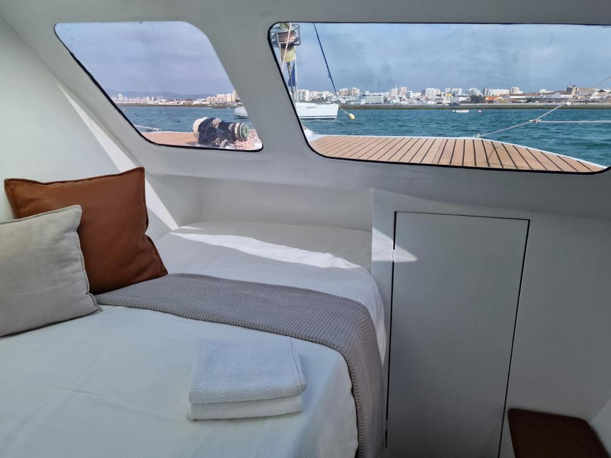 Готель Barco Casa Catamara Sleepandboat Фару Екстер'єр фото